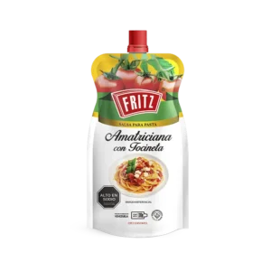 Doypack de Salsa Amatriciana con Tocineta de Fritz de 310 gramos