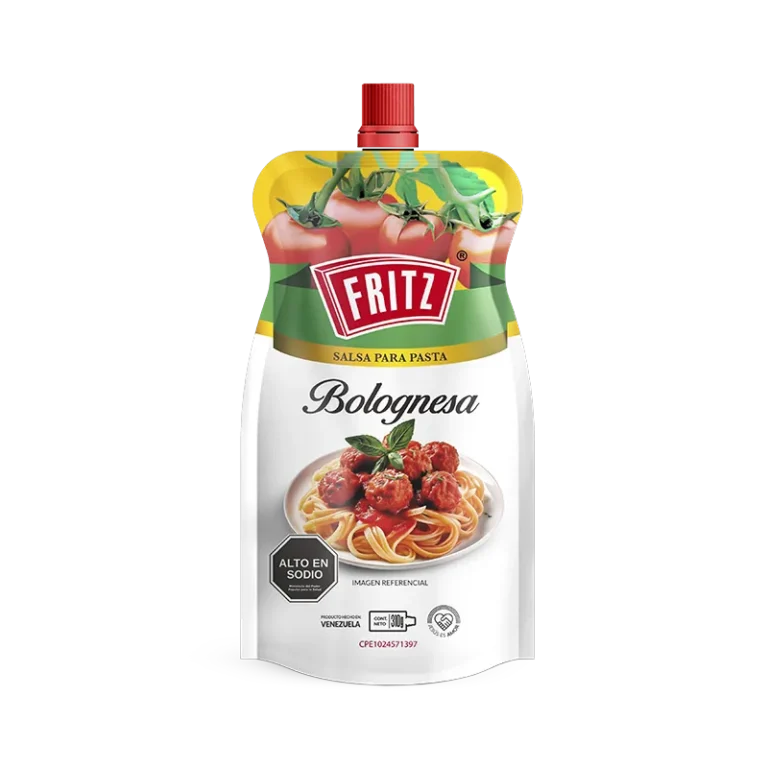 Doypack de Salsa Boloñesa de Fritz de 310 gramos