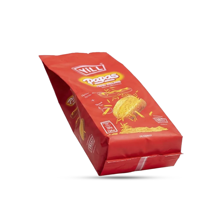 Bolsa de Papas Fritas Ralladas Yill 160 g, recortada sobre fondo transparente