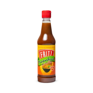 Botella de Salsa Picantico Criollo de Fritz de 310 gramos, vista de frente
