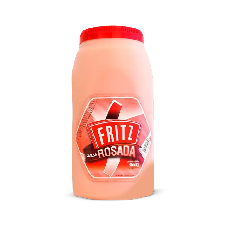 Galón de Salsa Rosada de Fritz de 3650 gramos, visto de frente
